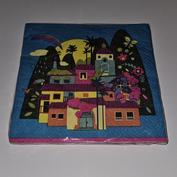 NEW Encanto Birthday Party Supplies Lot Disney 3 Pk Napkins 3 Pk Plates Mirabel - Picture 5 of 7